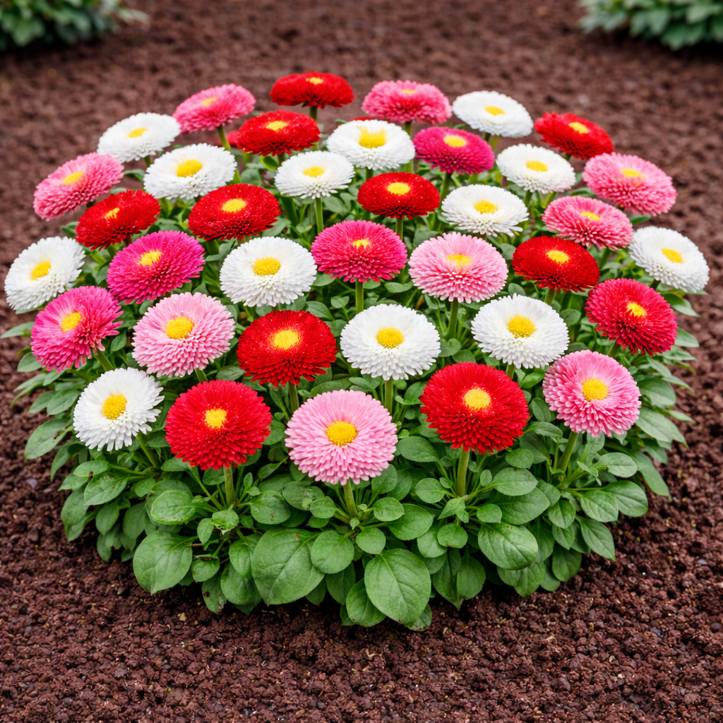 Daisy Mixed Bellis Perensis Seeds - 100 Seeds pack