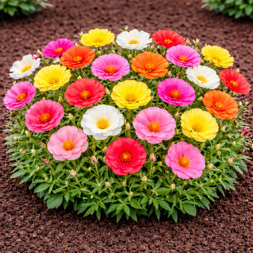 Portuluca Mixed Seeds - 100 Seeds Pack | Chemical-Free | Easy to Grow