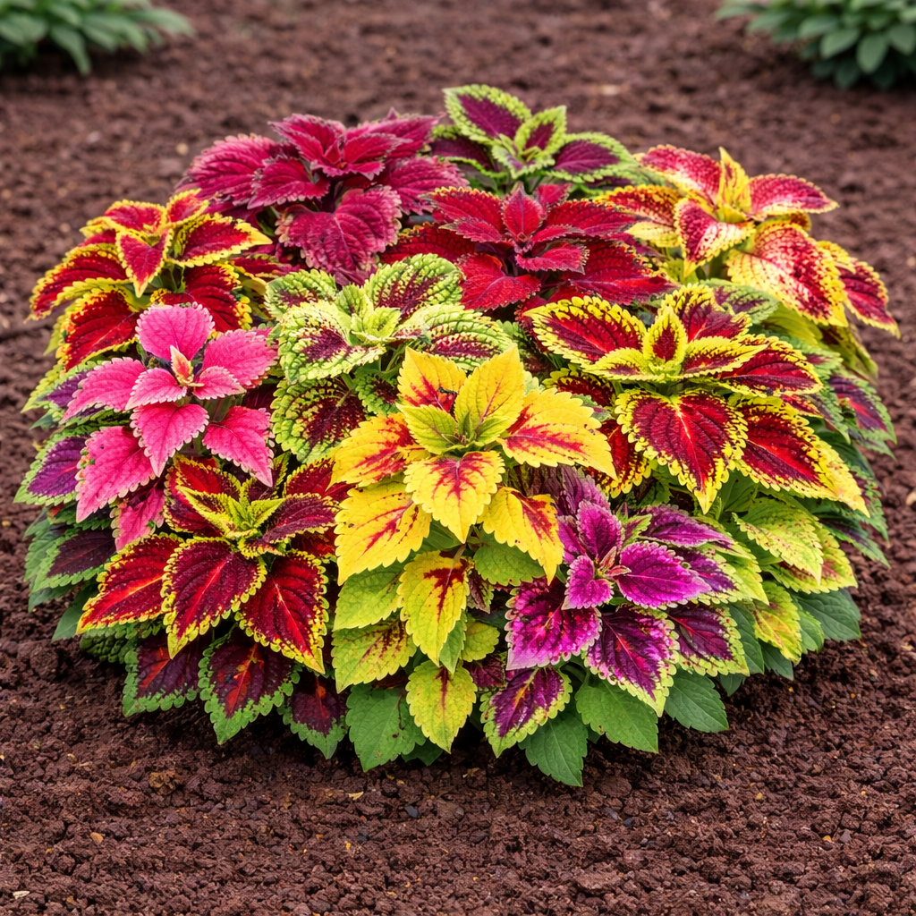 Coleus Rainbow Mixed Seeds - 50 Seeds Pack | Chemical-Free | Easy to Grow