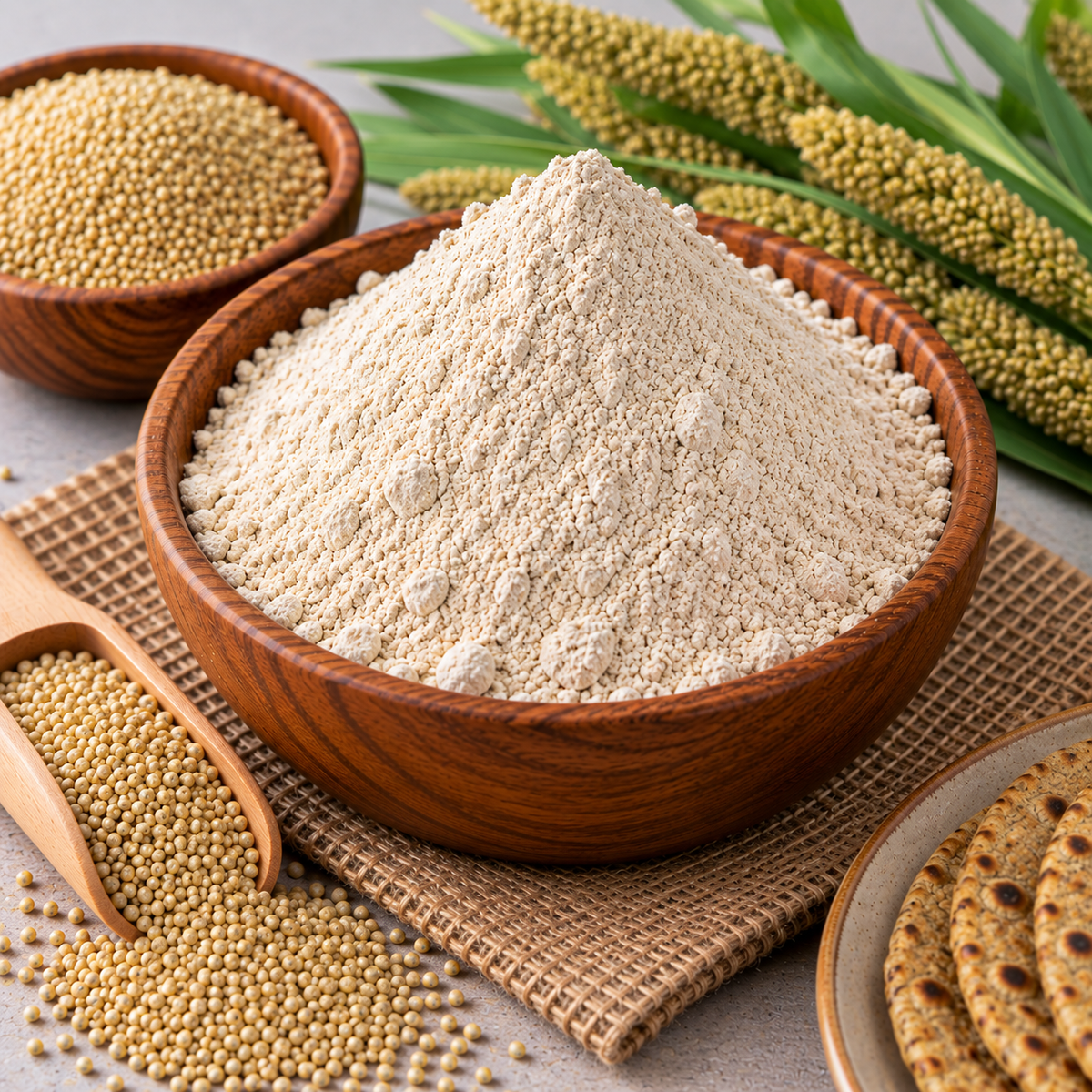 Little Millet Flour – Certified Organic – Sahaja Organic
