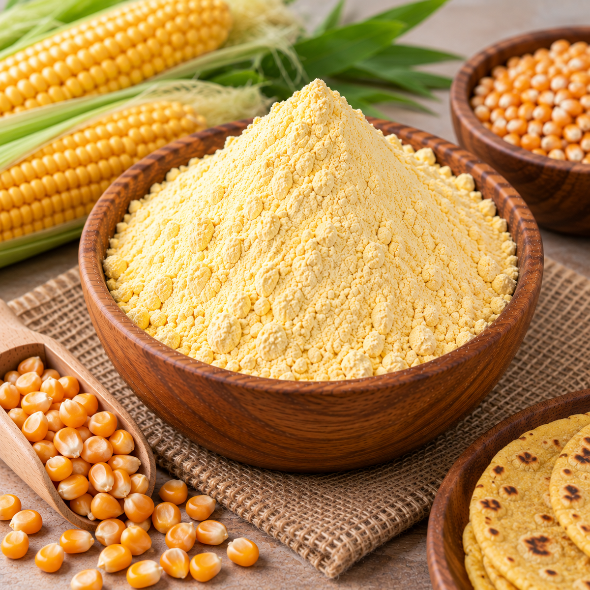 Maize Flour – Certified Organic – Sahaja Organic