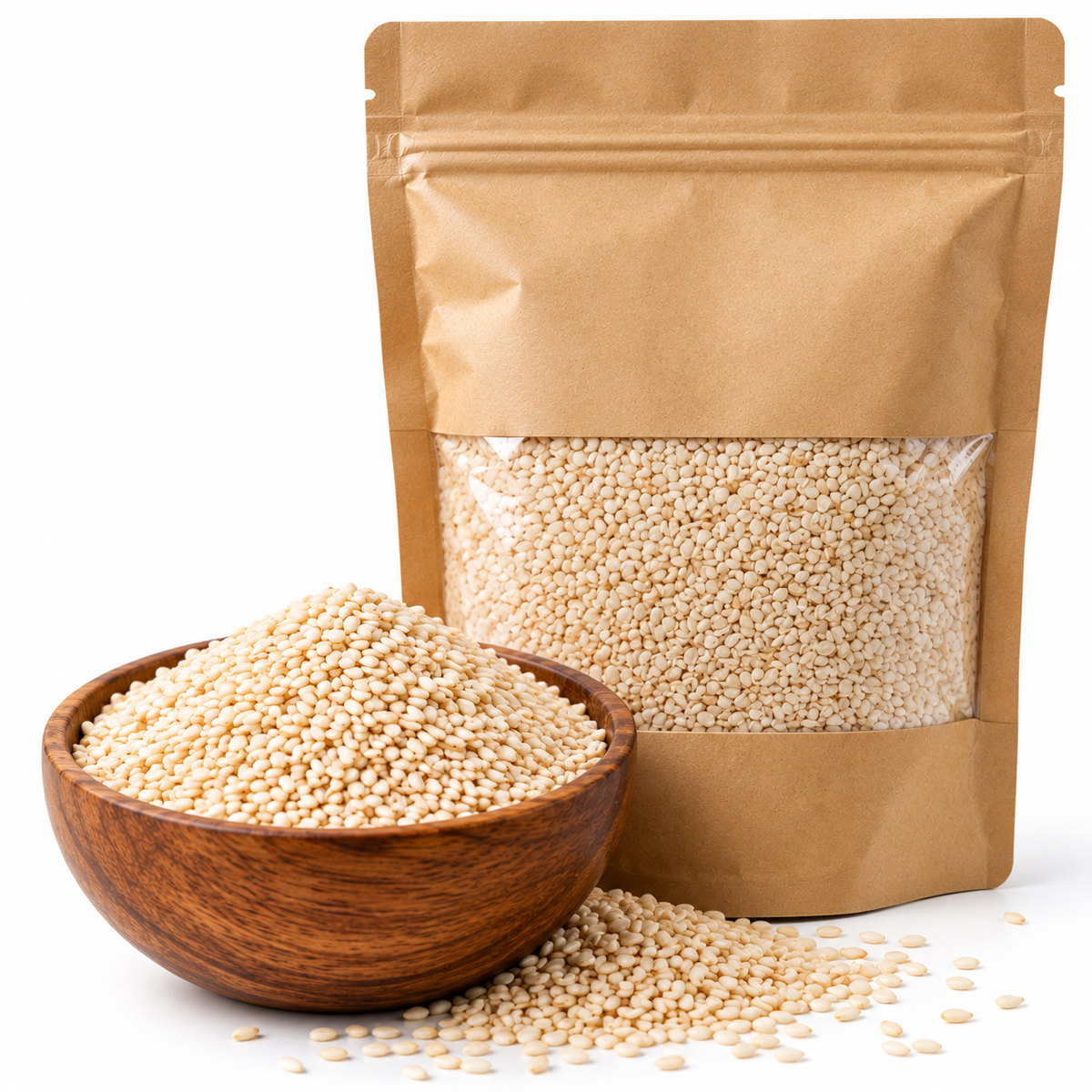White Sesame – Certified Organic – Sahaja Organic