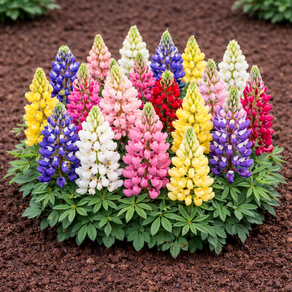 Lupin Pixie Dwarf Mix Seeds - 50 Seeds Pack | Chemical-Free | Easy to Grow