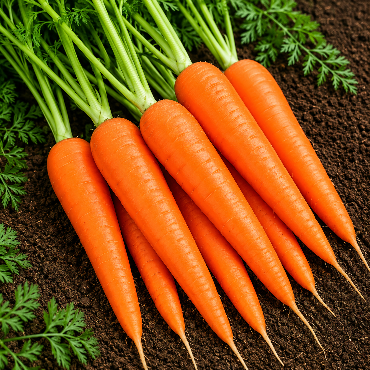Carrot (Desi Red) – Naati / Desi Seeds (30 Seeds Pack) | Open Pollinated | Chemical-Free