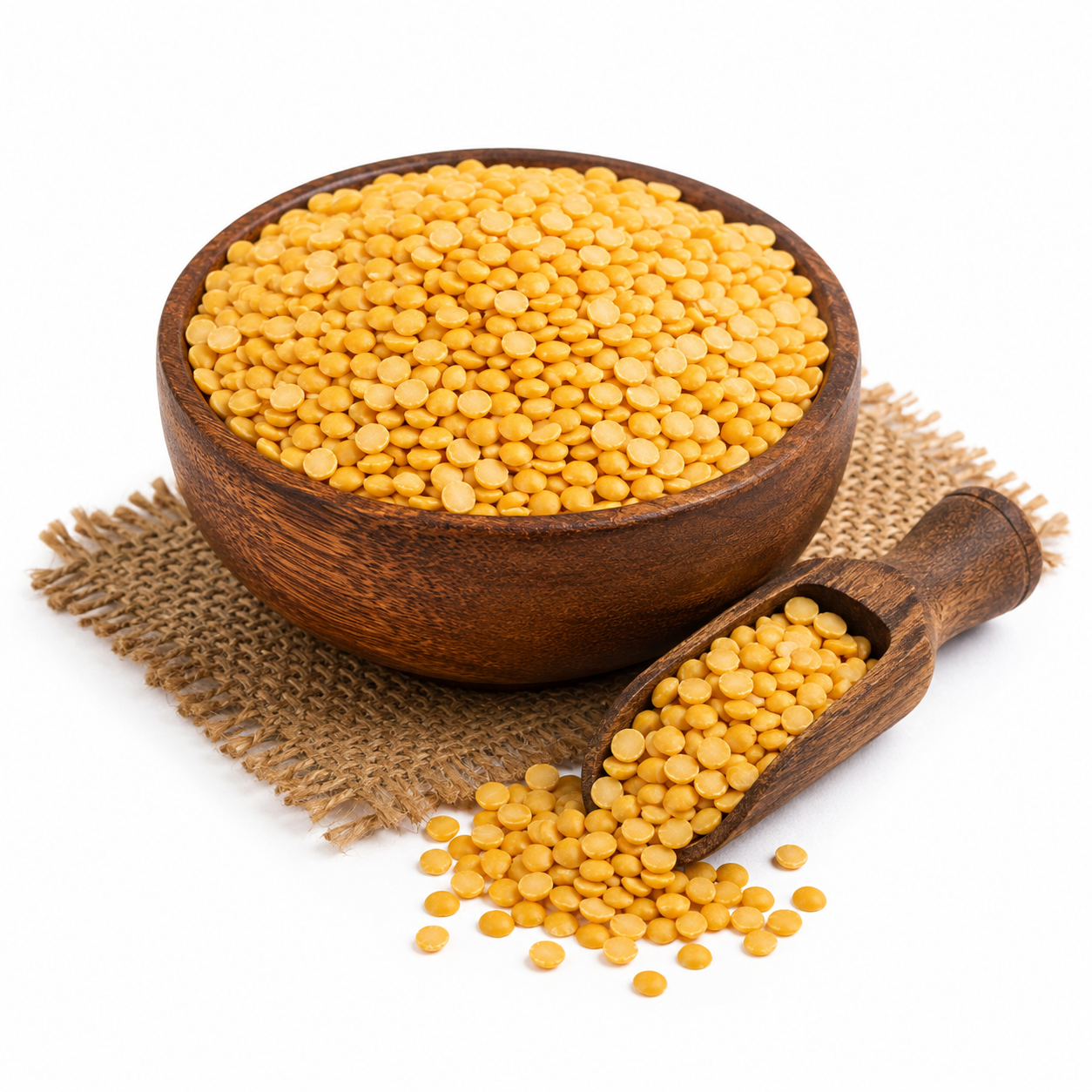 Toor Dal (Split Pigeon Peas) – Certified Organic – Sahaja Organic