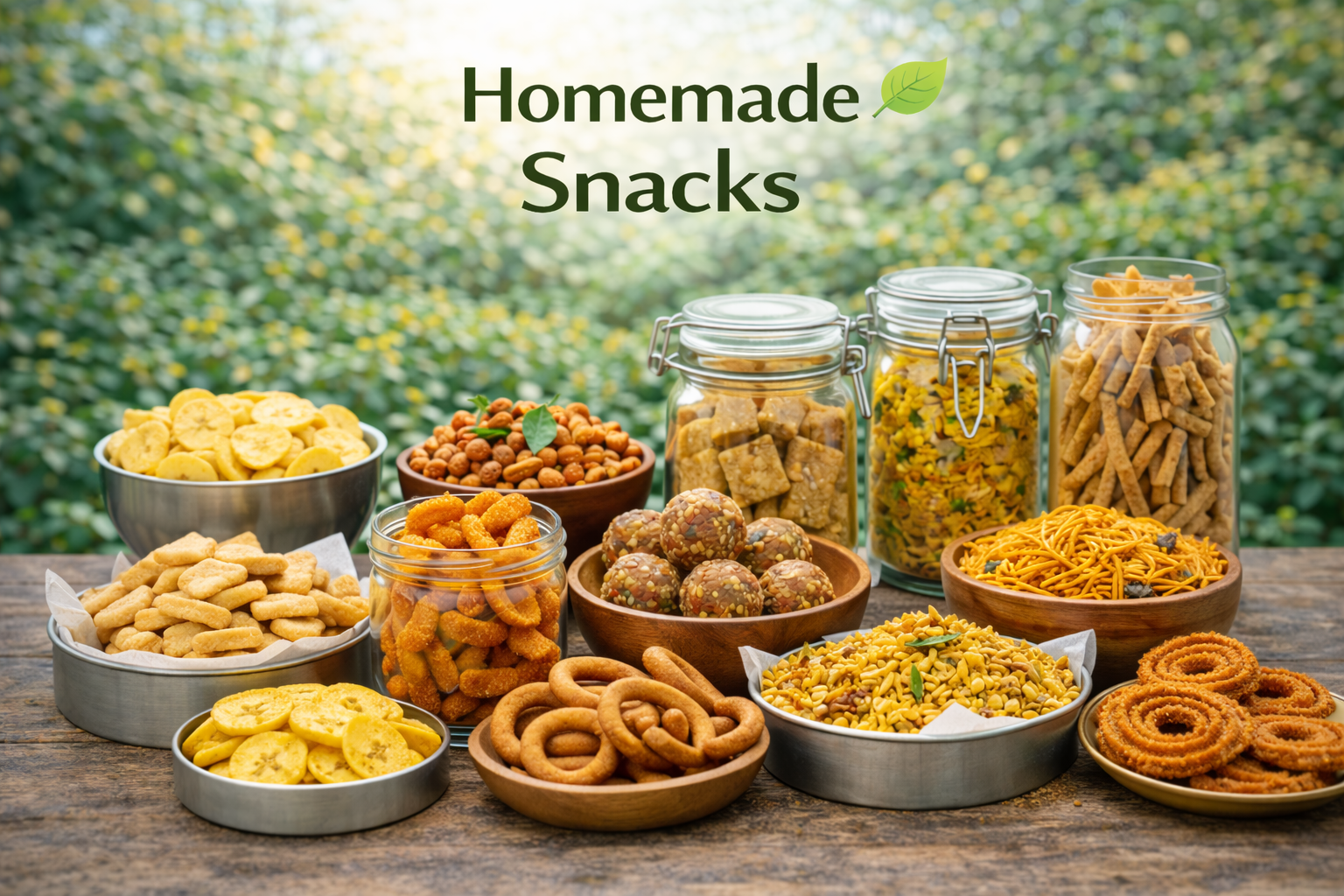 Homemade Snacks – Earth's Basket