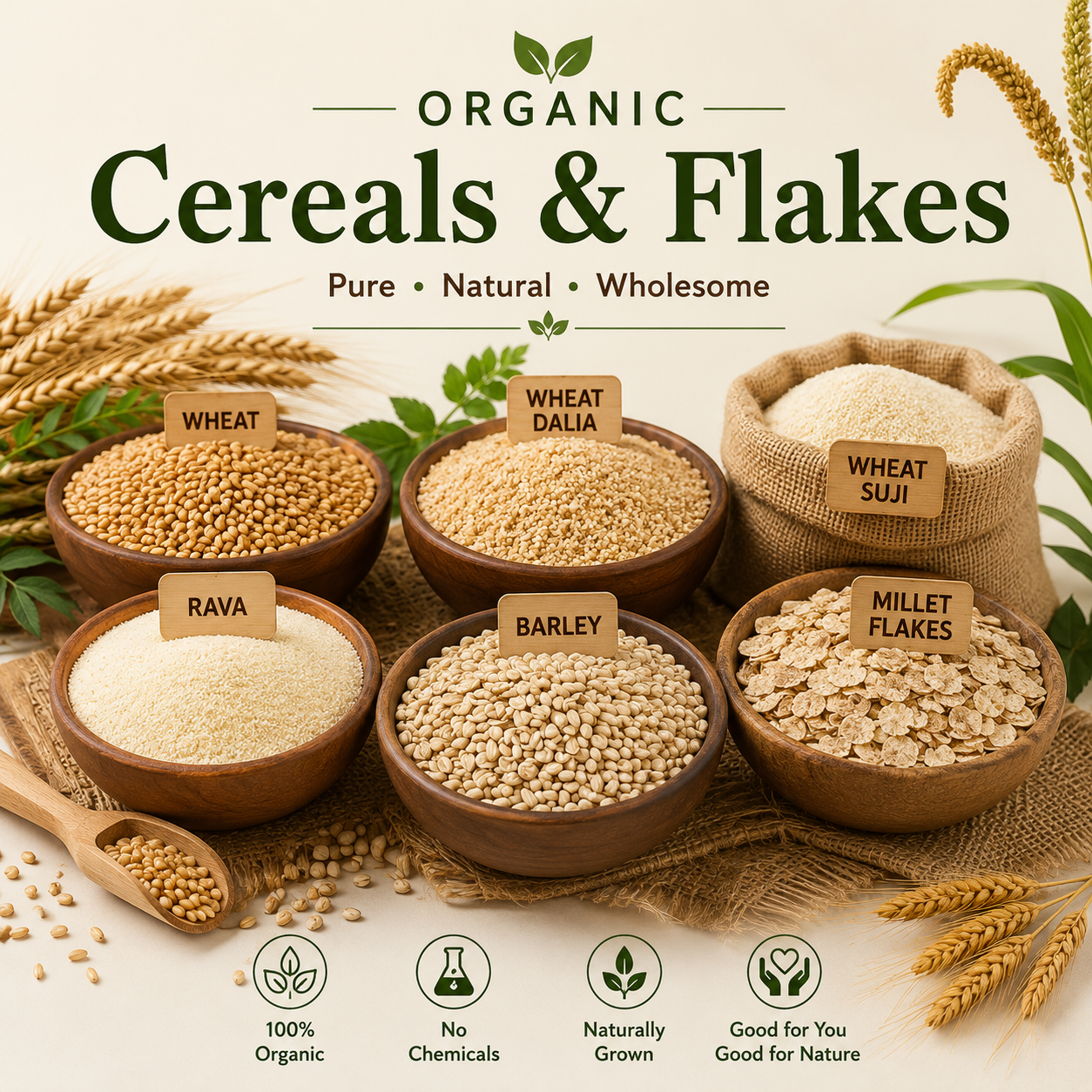 Organic Cereals & Flakes