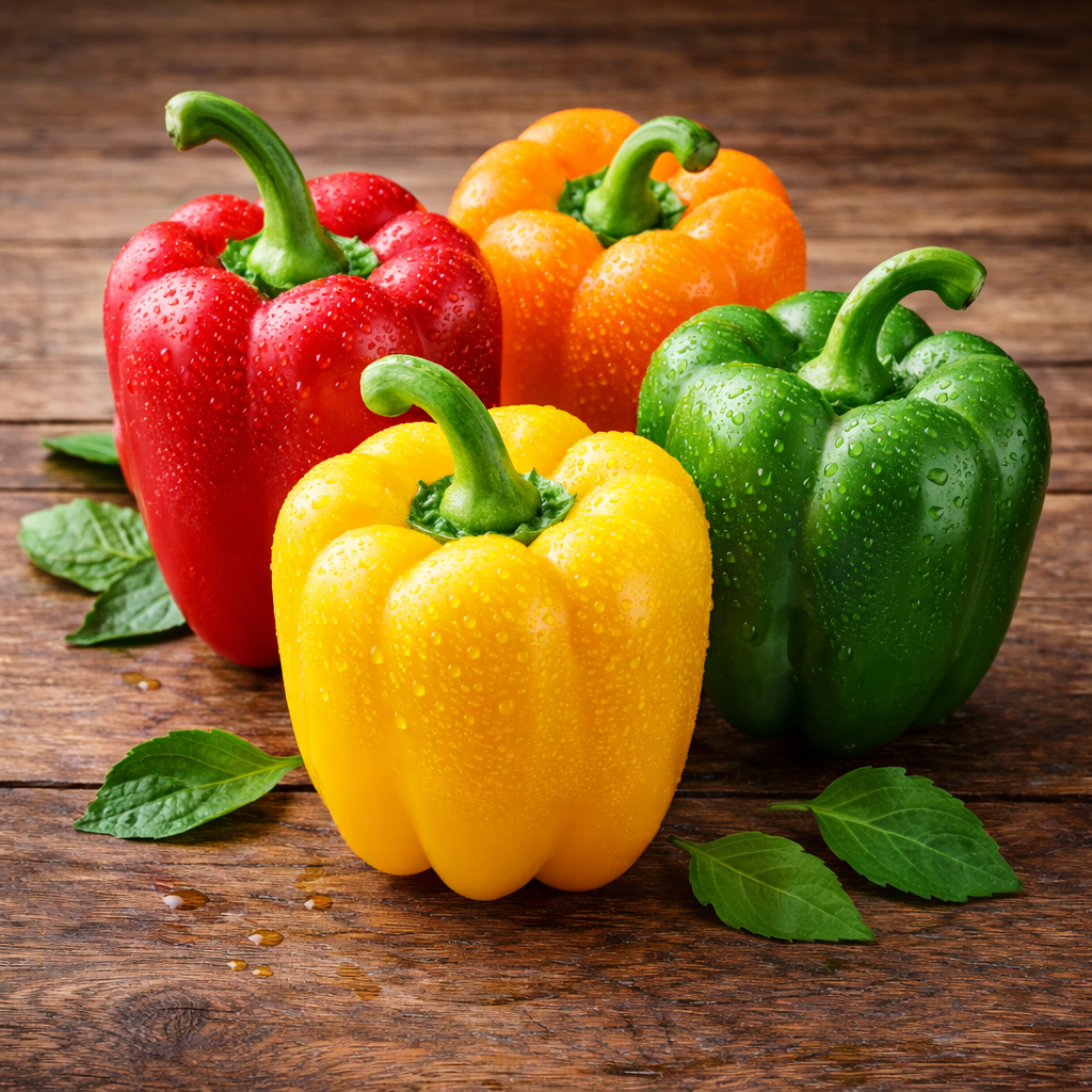 Bell Pepper Misticanza Seeds - 30 Seeds Pack | Chemical-Free | Easy to Grow