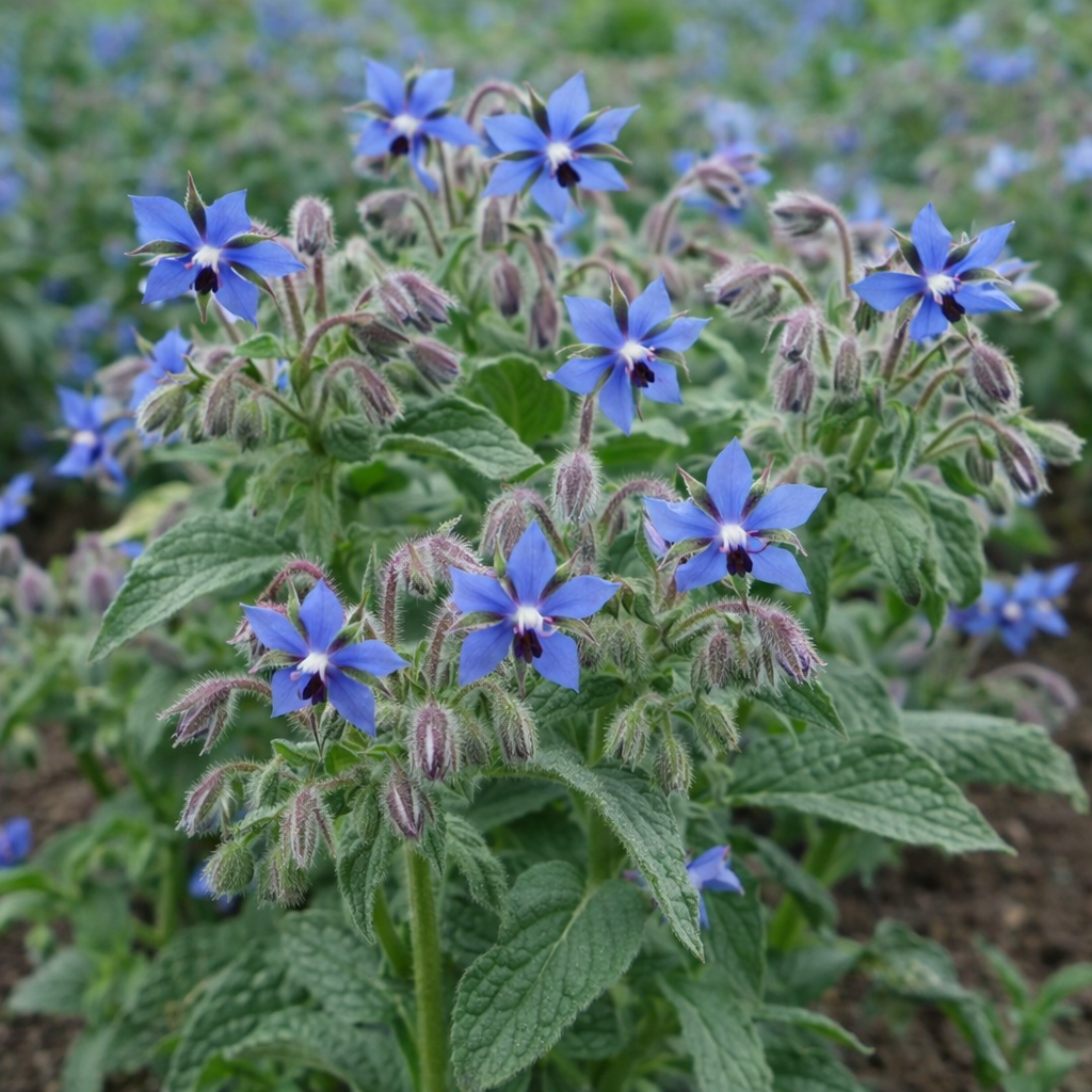 Borage Seeds - 30 Seeds Pack | Chemical-Free | Easy to Grow