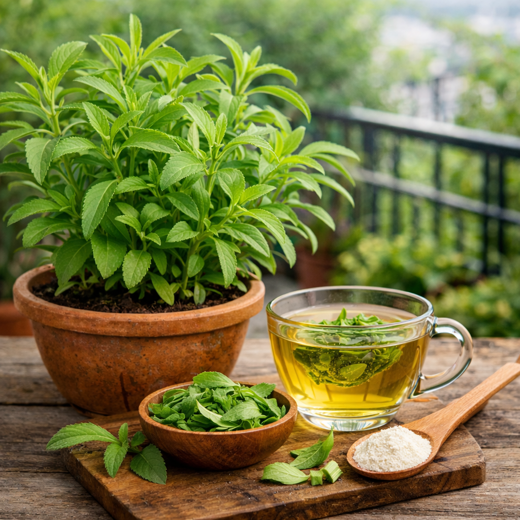 Stevia Sweet Leaves Seeds - 50 Seeds Pack | Open Pollinated | Chemical-Free