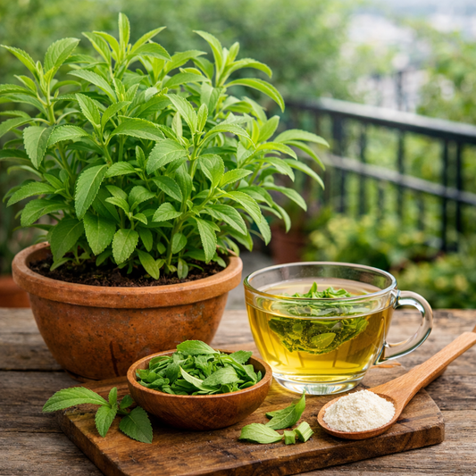 Stevia Sweet Leaves Seeds - 50 Seeds Pack | Open Pollinated | Chemical-Free