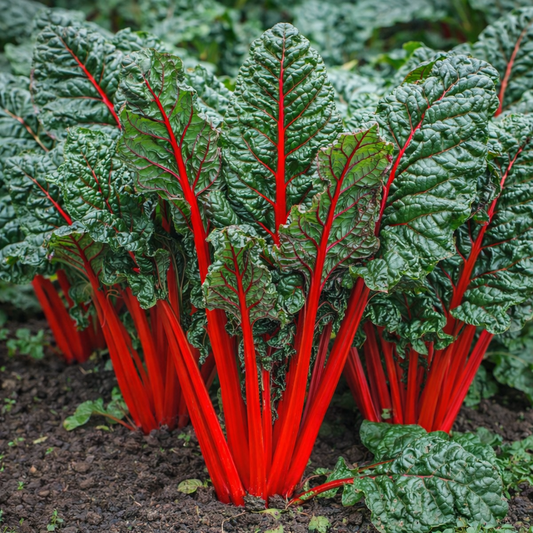 Swiss Chard Red Seeds - 30 Seeds Pack | Chemical-Free | Easy to Grow