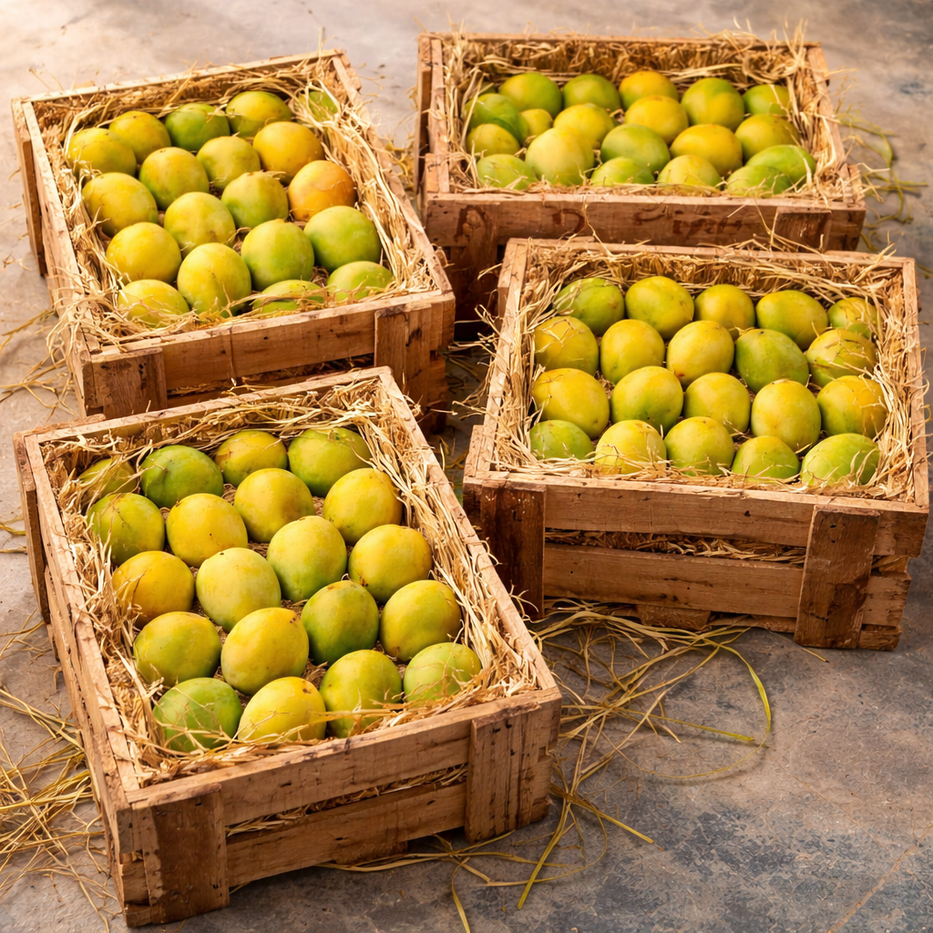 Ratnagiri Alphonso Mango – Ramakanth Farm – Naturally Ripened – 12 pcs (Preorder)