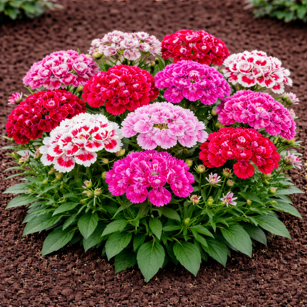Dianthus Barbatus Mixed Seeds - 50 Seeds Pack | Chemical-Free | Easy to Grow