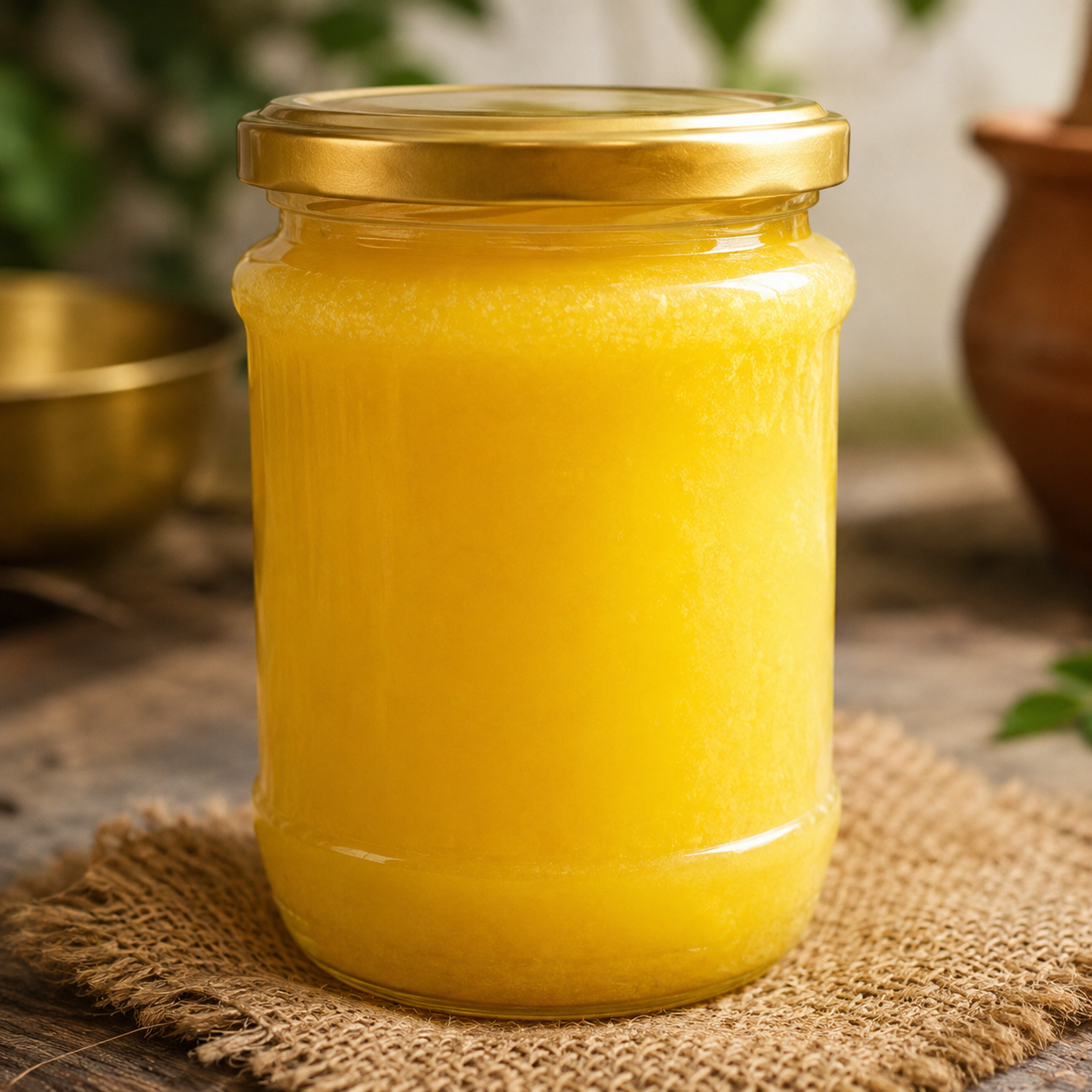 Radha Krishna Goshala Desi Cow Bilona Ghee (Organic) | Preorder - 500 ML