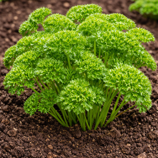 Parsley Moss Curled Seeds - 100 Seeds Pack | Open Pollinated | Chemical-Free
