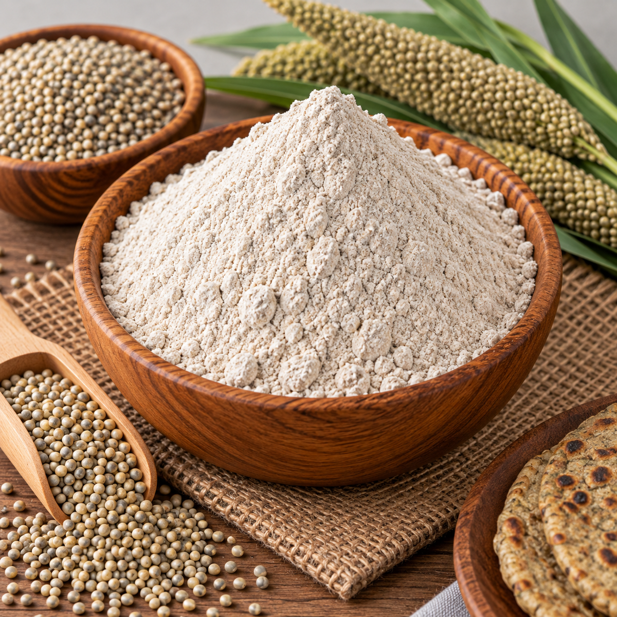 Bajra Flour – Certified Organic – Sahaja Organic