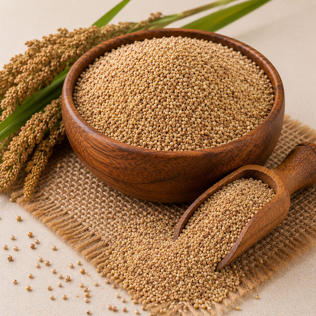 Brown Top Millet – Certified Organic – Sahaja Organic