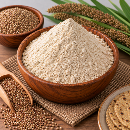 Brown Top Millet Flour – Certified Organic – Sahaja Organic