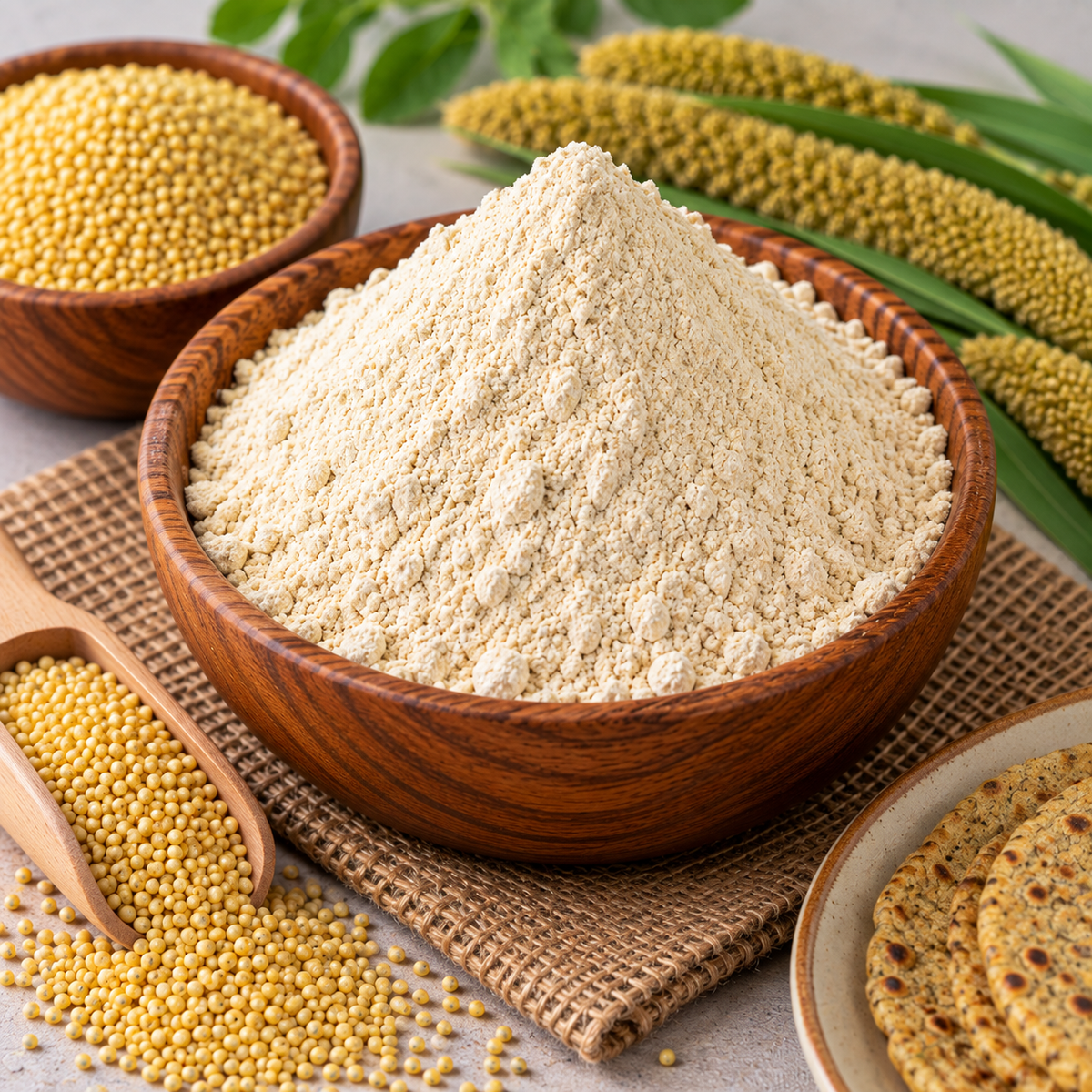 Foxtail Millet Flour – Certified Organic – Sahaja Organic