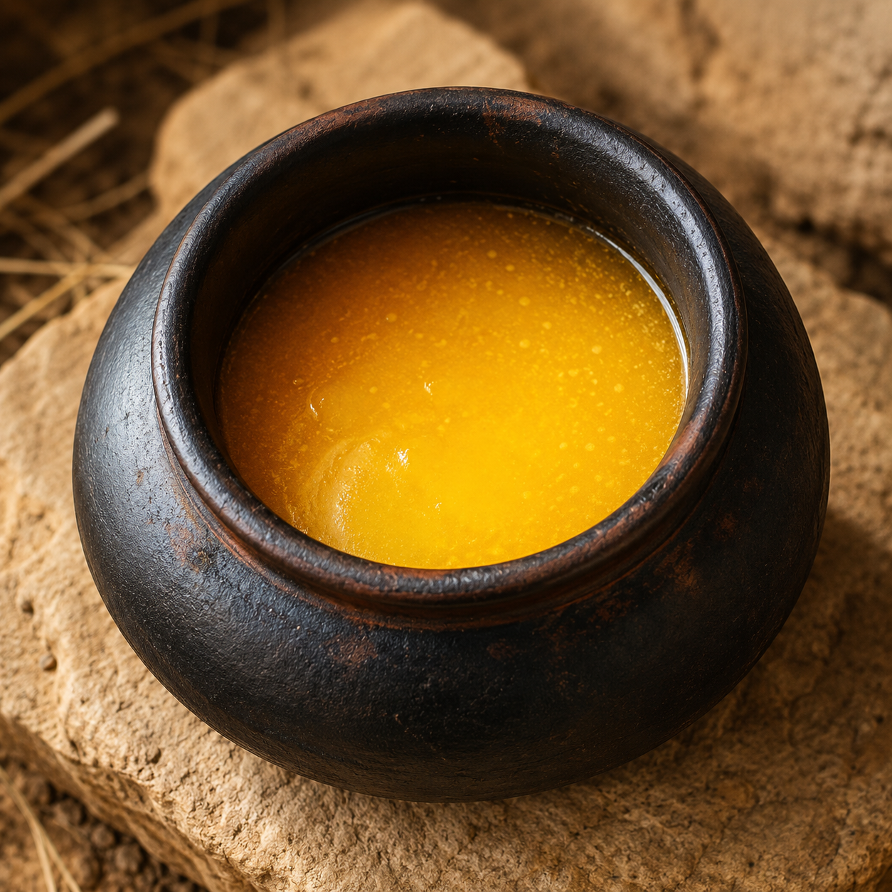 Radha Krishna Goshala Desi Cow Bilona Ghee (Organic) | Preorder - 500 ML