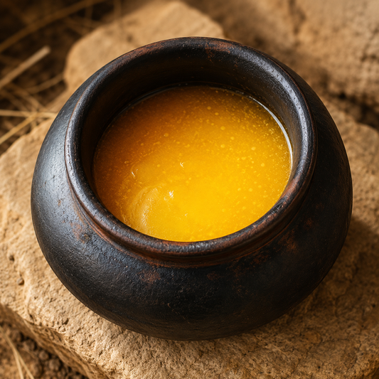 Radha Krishna Goshala Desi Cow Bilona Ghee (Organic) | Preorder - 500 ML