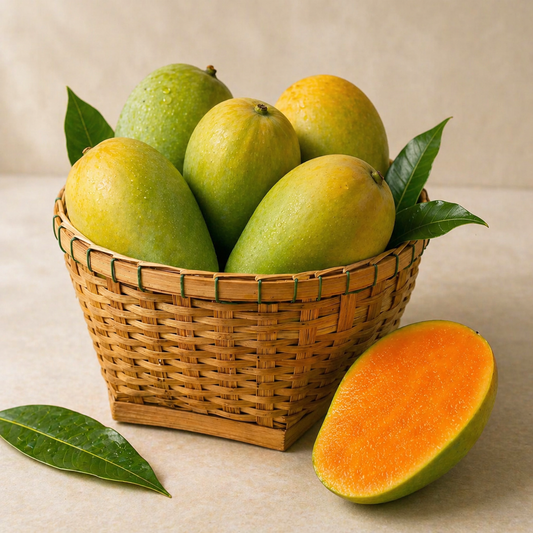 Naturally Ripened Kesar Mangoes (2 Kg Pre-Order) – Farm Fresh from Sangli