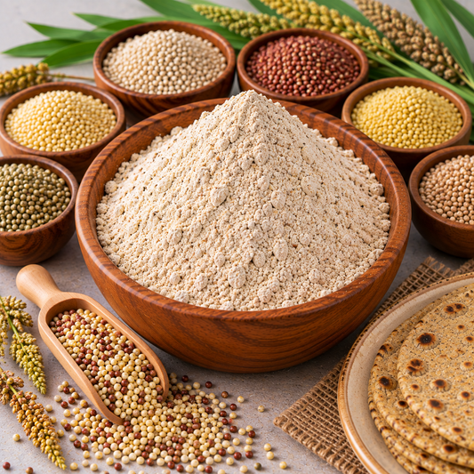 Multi Grain Millet Atta – Certified Organic – Sahaja Organic