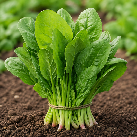 Palak (Spinach) Naati / Desi Seeds – 100 Seeds Pack | Open Pollinated | Chemical-Free
