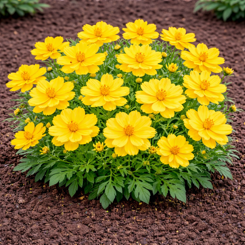 Bright Light Cosmos-Yellow Seeds - 50 Seeds Pack | Chemical-Free | Easy to Grow
