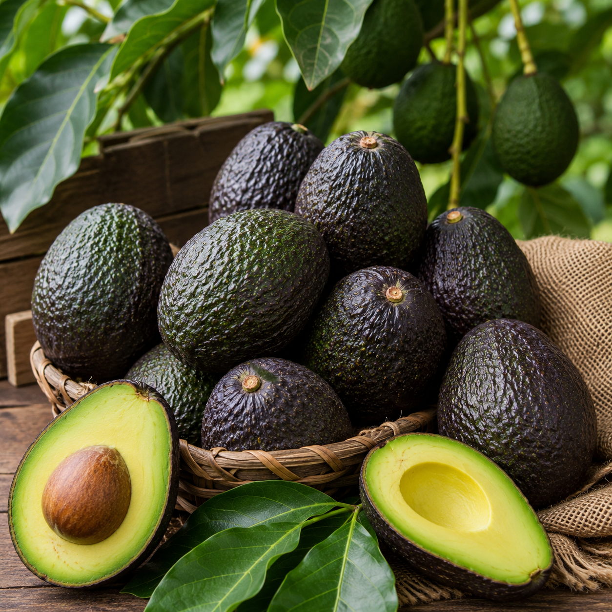 Hass Avocado – Organically Grown – Preorder – 1 Kg – Mahantesh Patil Farm