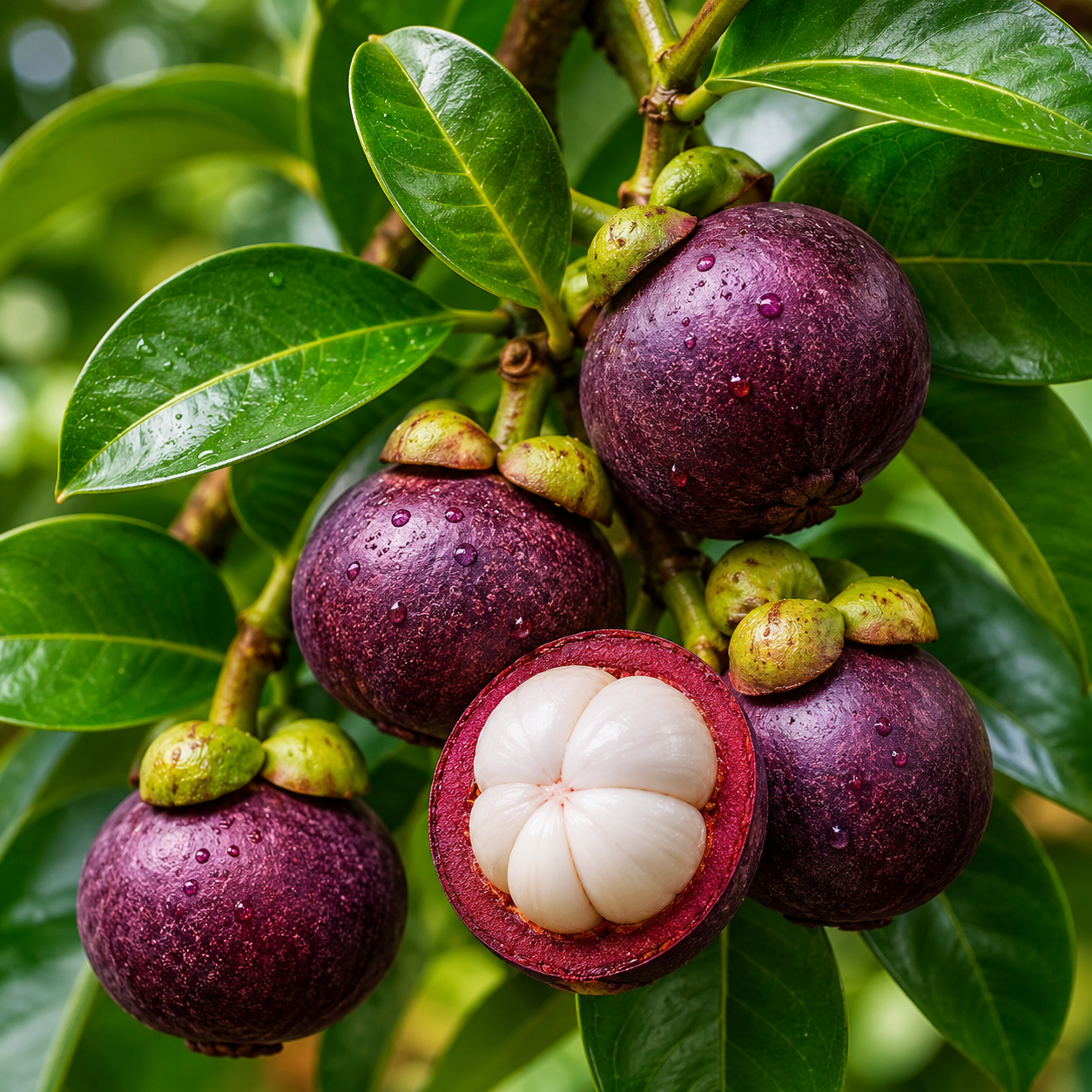 Mangosteen - Organically Grown | Leela Farm | Preorder | 1 Kg
