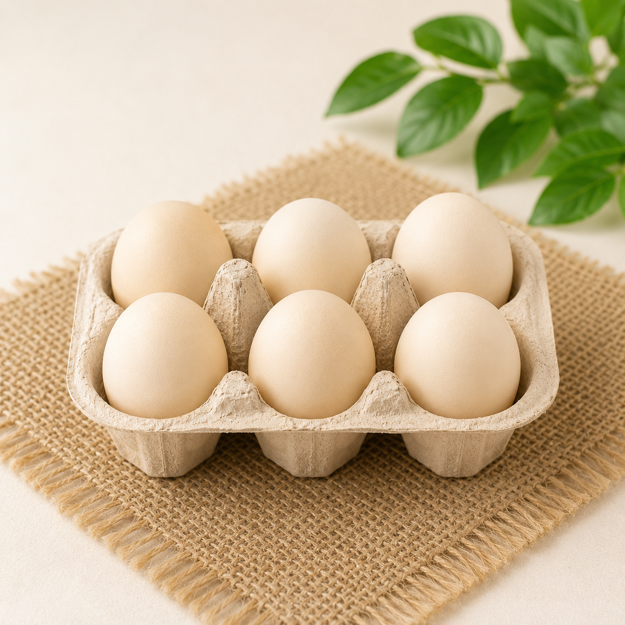 Naati Country Eggs – Free Range – 6 Pcs – Sheela Farm