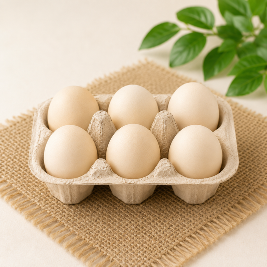 Naati Country Eggs – Free Range – 6 Pcs – Sheela Farm
