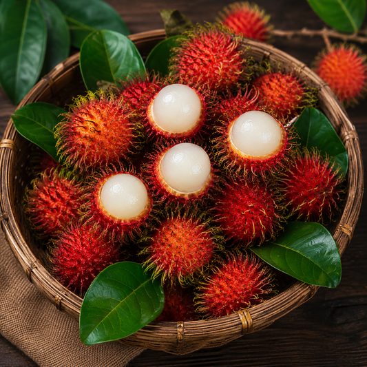 Rambutan – Organically Grown – Preorder – 1 Kg – Leela Farm
