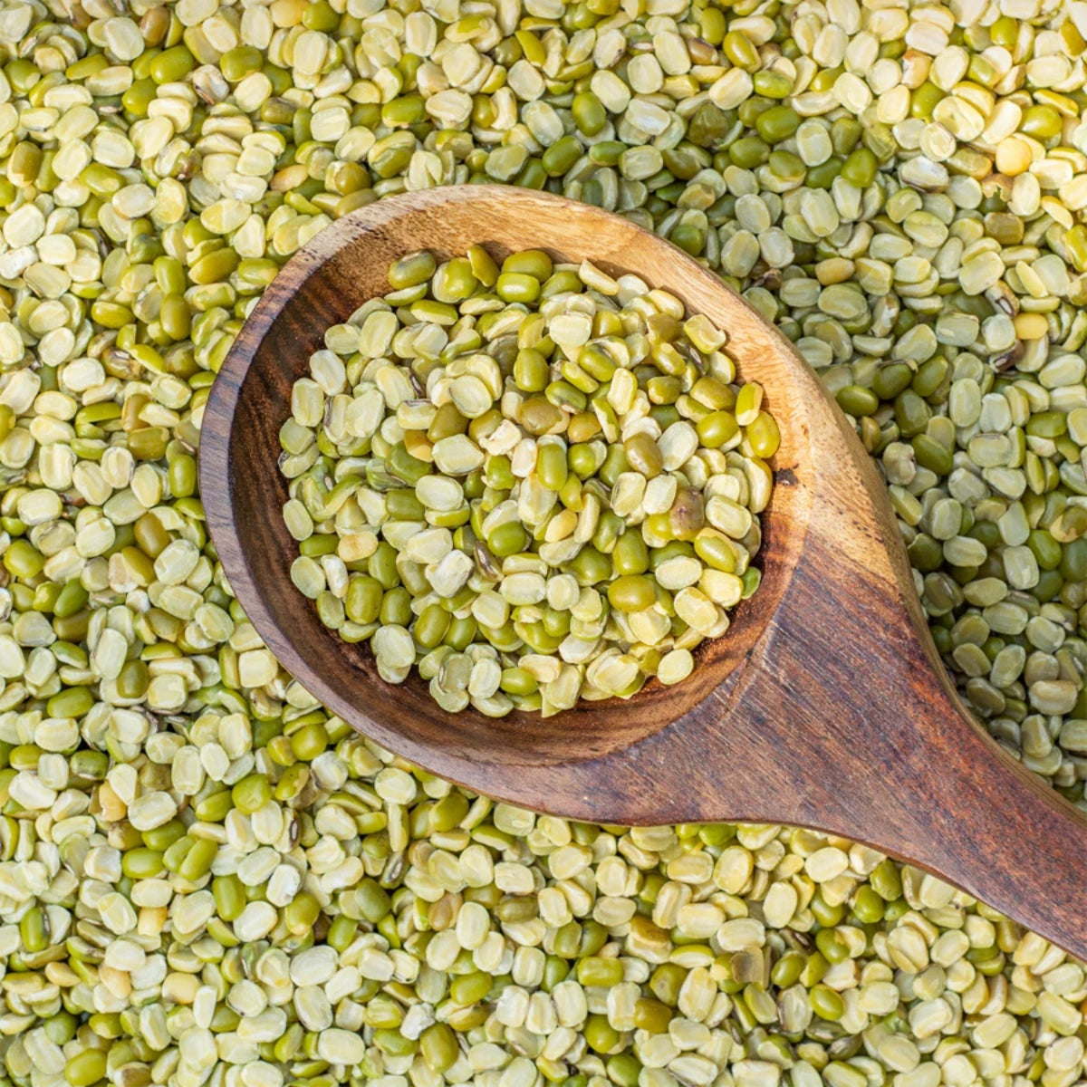 Moong Dal with Skin (Split Green Gram) – Certified Organic – Sahaja Organic
