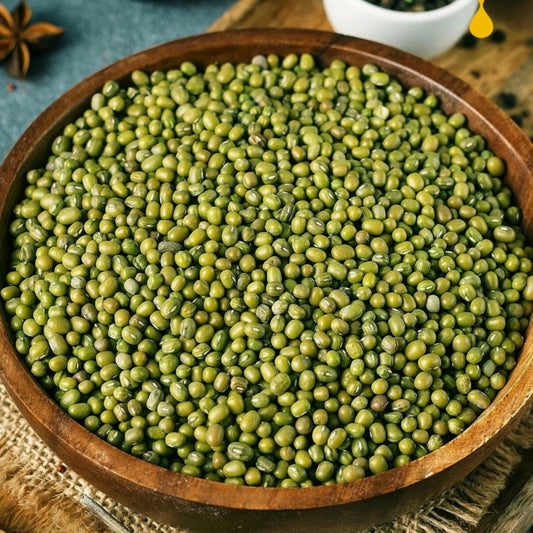 Green Gram Whole (Whole Moong) – Certified Organic – Sahaja Organic