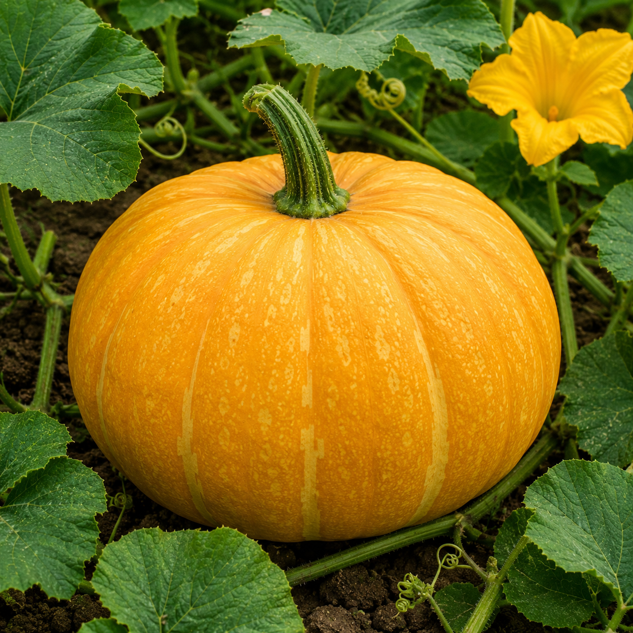 Yellow Pumpkin – Naati / Desi Seeds (30 Seeds Pack) | Open Pollinated | Chemical-Free